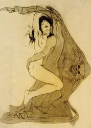 Illustration des « Fleurs du mal », poèmes de Charles Baudelaire, 1899