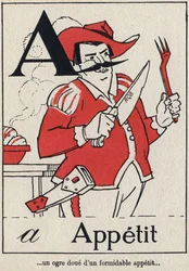Lettre A : "Appétit", dans L