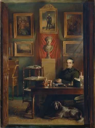 Portrait du comte Dmitry Petrovich Buturlin 1790-1849, 1851