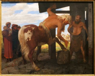 Centaur chez le forgeron du village