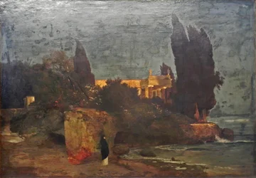 Villa au bord de la mer, version I