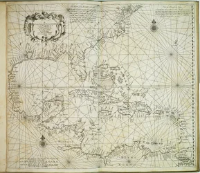 Les îles Carybsche de la Barbade jusqu