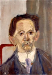 Zemlinsky, Alexander von - portrait par Arnold Schoenberg, compositeur et chef d