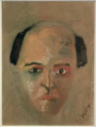 Autoportrait vert