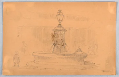 Fontaine à Nevers