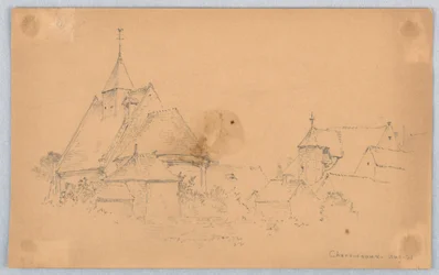 Esquisse de Chenonceaux