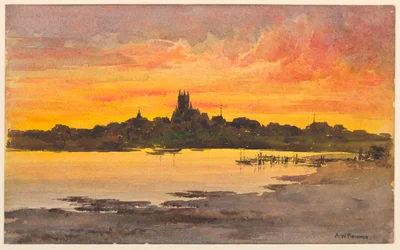 Coucher de soleil, Nantucket