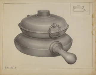 Poêle en Étain
