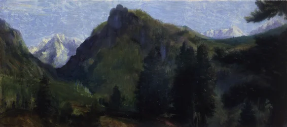 Montagne bien-aimée du printemps, vers 1906-07