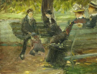Dans le parc