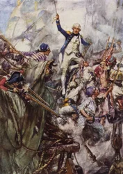 Nelson abordant le San Josef à la bataille du cap Saint-Vincent
