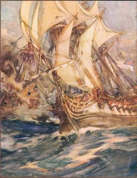 La Méduse brillante, illustration de 