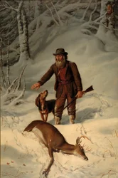 Capitaine Parker, chassant encore dans la neige
