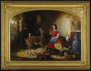 La Réprimande, 1852