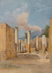 Pompéi : Maison de Pansa, via delle Terme, 1843-44