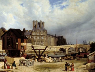 Les Tuileries et le Pont Royal