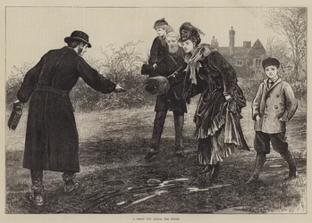 Un raccourci à travers les champs