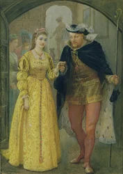 Henri VIII et Anne Boleyn