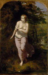 Musidora se baignant, 1849