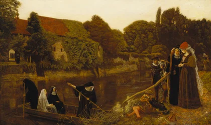 La barque du couvent, 1874