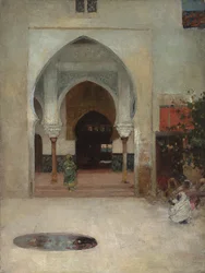 Étude pour "À la porte du sérail", vers 1890