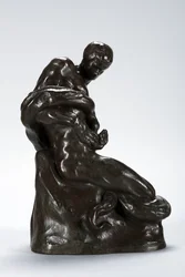 Homme et serpent