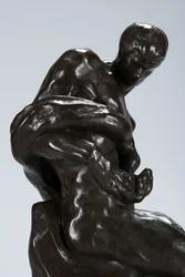 Homme et serpent