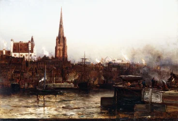Trinity depuis la rivière, 1880