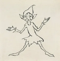 Bonsoir ! dit Lukoje, illustration des Contes de fées de Hans Christian Andersen, publié en 1932