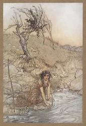 Hermia. Une scène de 