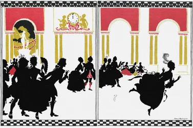 Illustration pour le conte de fées Cendrillon