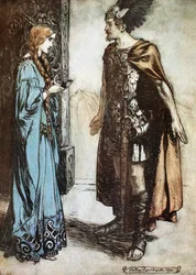 Illustration de Siegfried et le crépuscule des dieux, 1924