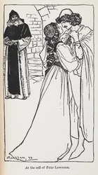 Illustration des amants maudits dans Roméo et Juliette