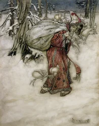 Père Noël, illustration du Livre d