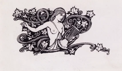 Doux écho, douce nymphe, illustration de Comus, par John Milton (1608-74), version publiée en 1921
