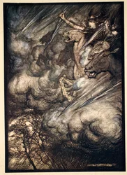 La chevauchée des Walkyries, 1910