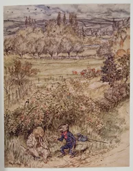 Le voyageur salua d