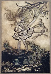 Ils vont certainement vous faire des misères, de Peter Pan dans les jardins de Kensington par J M Barrie, pub. 1906