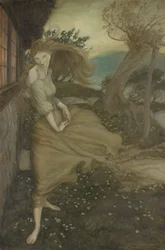 Ondine à la fenêtre