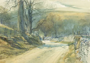 La route sinueuse, Upper Wharfedale