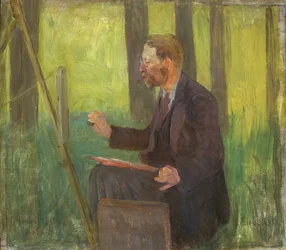 Thomas Herbst (1848-1915) au travail