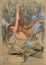 Nymphea, c.1890