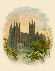 Cathédrale de Canterbury, sud-ouest