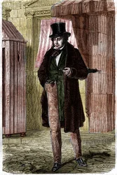 François René de Chateaubriand, écrivain et homme politique français.