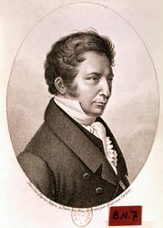 GAY-LUSSAC Joseph Louis : Portrait (eau-forte)