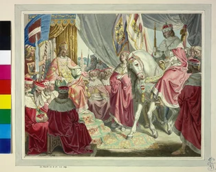 Roi Rodolphe Ier de Habsbourg