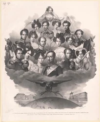 Roi de Prusse Frédéric Guillaume III (impression)