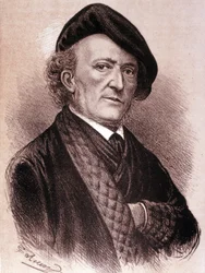 Portrait de Wilhelm Richard Wagner (eau-forte)