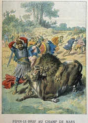 Pépin le Bref au Champ de Mars vers 750.
