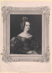 Reine du Portugal Marie II da honor